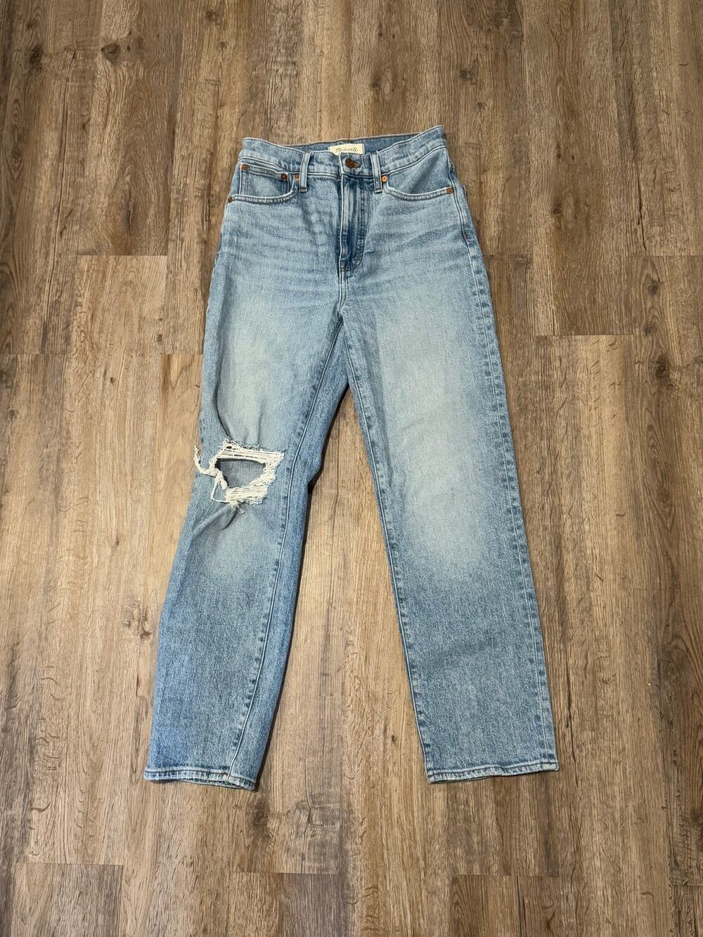 Madewell Women's The Perfect Vintage Straight Jean Size 26